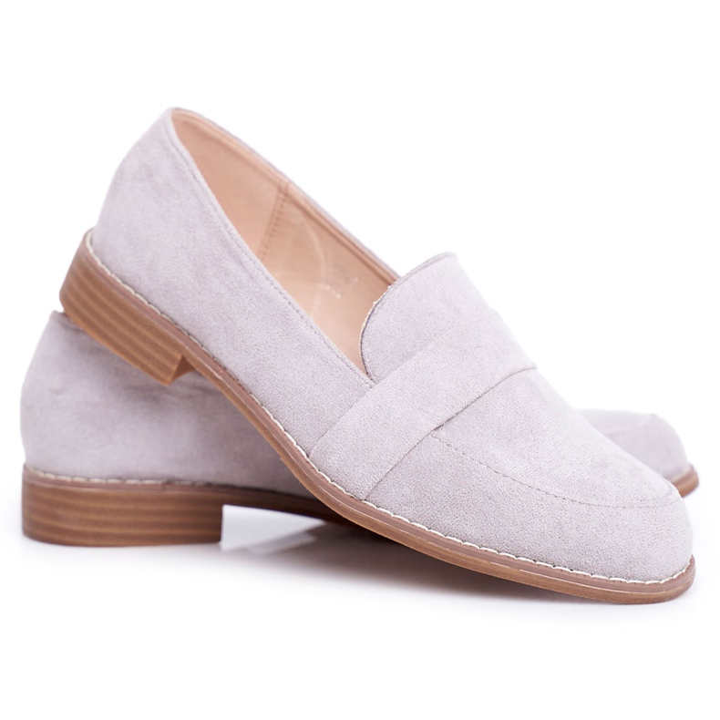 SEA Női Brogues Suede Grey Cintra szürke