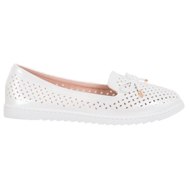 Weide Áttört naplók csillogással fehér szürke