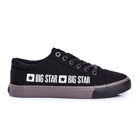 Férfi cipők Big Star Black FF174527 fekete
