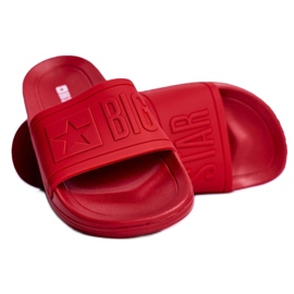 Férfi papucs Big Star Rubber Red DD174689 piros