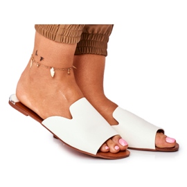 HAN Női papucs Lapos Fehér Mimios HAN Női papucs Lapos Fehér Mimios