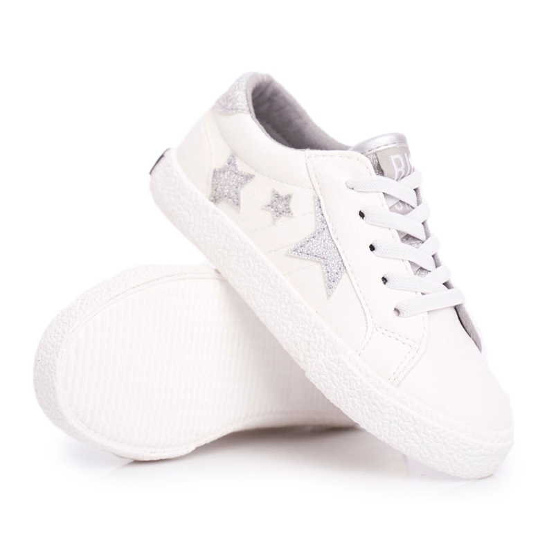 Gyermekcipők Gyermek Big Star Slip-on White FF374034 fehér fehér