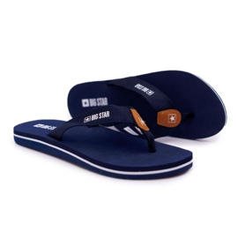 Női papucs Papucs Big Star Navy Blue DD274A254 sötétkék