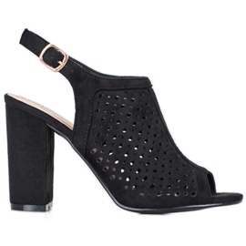 Weide Áttört szandál egy bárban fekete