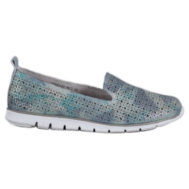 Filippo Bőr urak a platformon kék Filippo Bőr urak a platformon kék