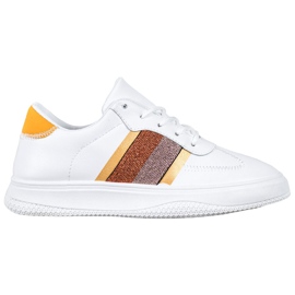 Small Swan Divatos sportcipő fehér