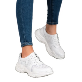 Filippo Klasszikus bőr cipők fehér