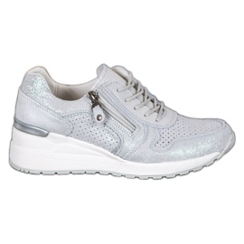 Filippo Ezüst csizma csillogással szürke Filippo Ezüst csizma csillogással szürke