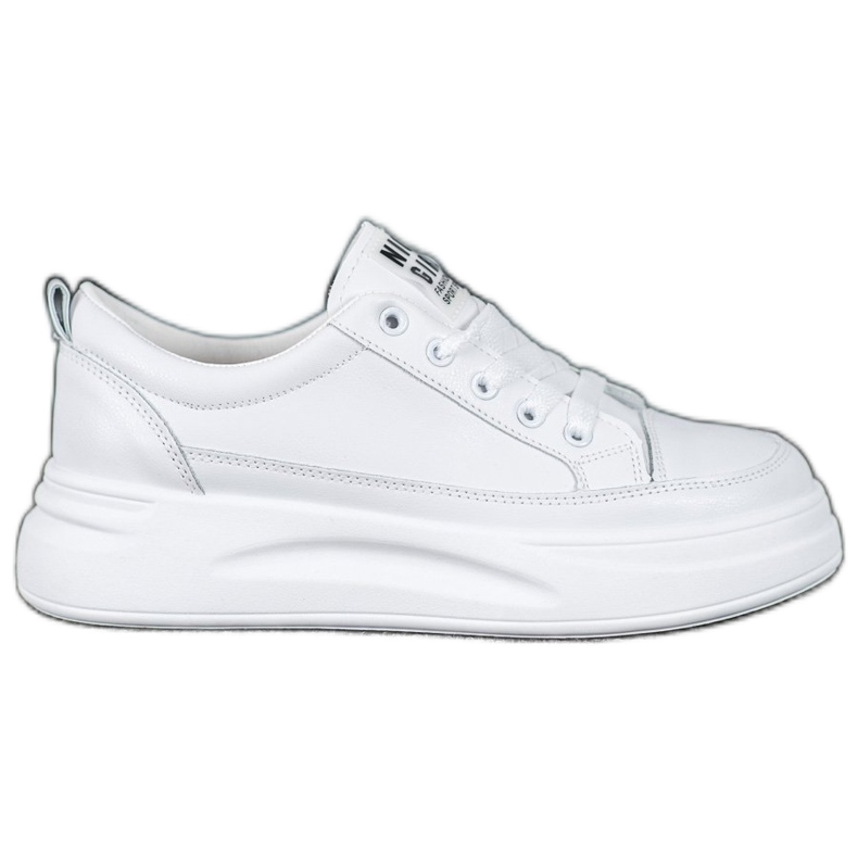 SHELOVET Cipők a szép lány platformon fehér