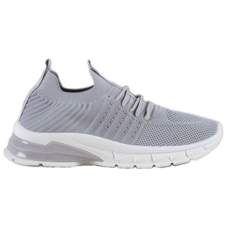 Bella Paris Áttört cipők szürke