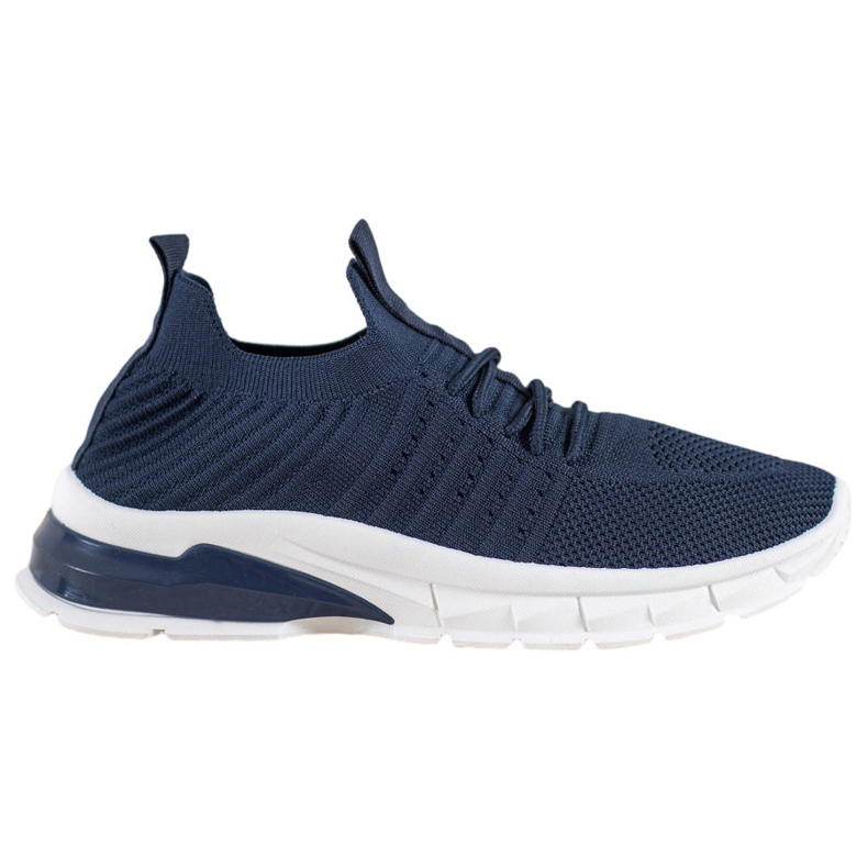 Bella Paris Áttört cipők kék