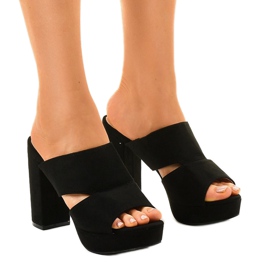 Fekete velúr sarok 9R55