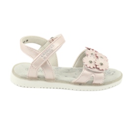 Rózsaszín szandál gyöngy flitterrel American Club XD10/20