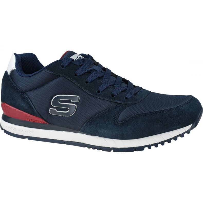 Skechers Sunlite-Waltan M 52384-NVY Cipő sötétkék