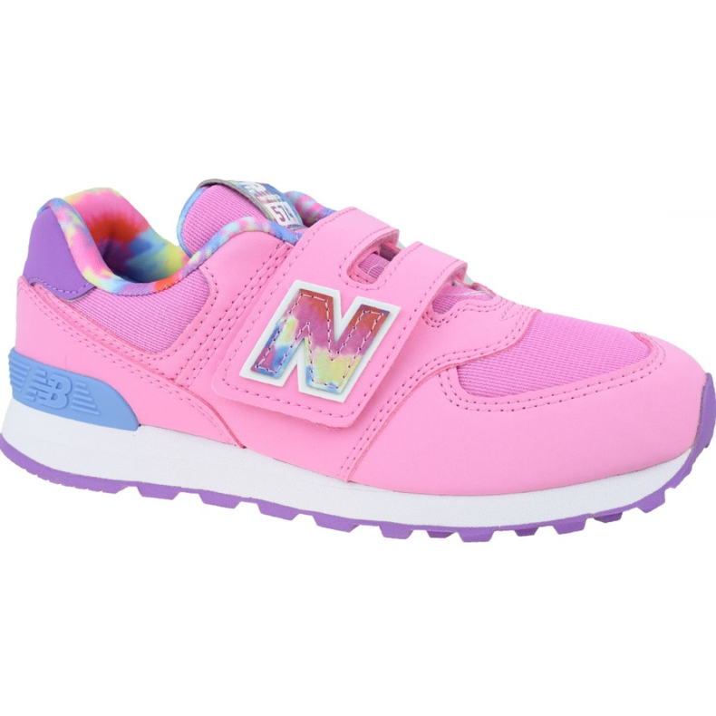New Balance Jr YV574TDP cipő kék rózsaszín New Balance Jr YV574TDP cipő kék rózsaszín