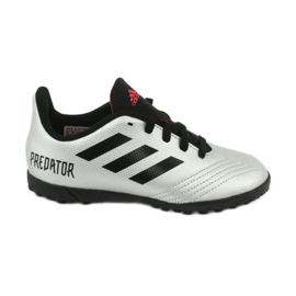 Adidas Predator 19.4 Tf Jr G25825 futballcipő ezüst