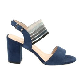 Szandálok Sergio Leone SK867 posztján sötétkék Szandálok Sergio Leone SK867 posztján sötétkék