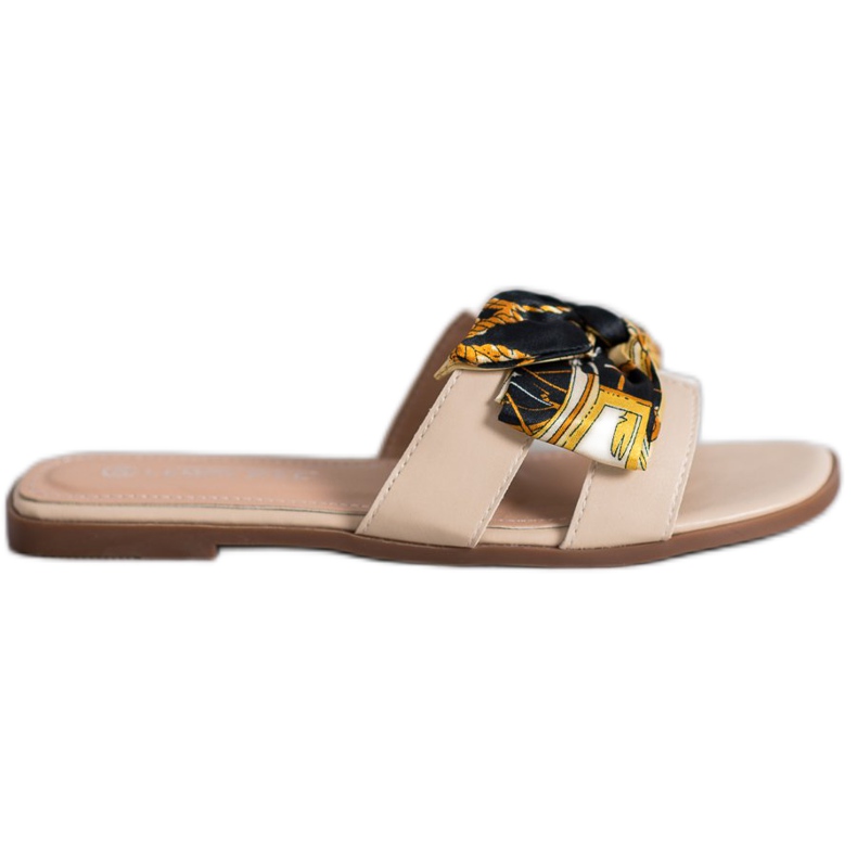 SHELOVET Elegáns papucs barna