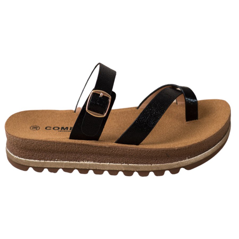 Comer Papucs A Divat Platformon fekete Comer Papucs A Divat Platformon fekete