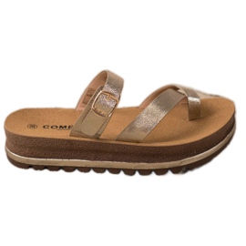 Comer Papucs A Divat Platformon sárga Comer Papucs A Divat Platformon sárga