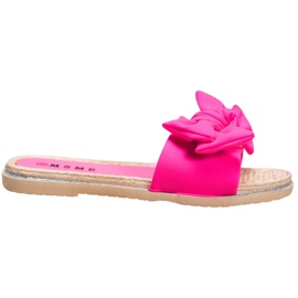 SHELOVET Stílusos rózsaszín papucs