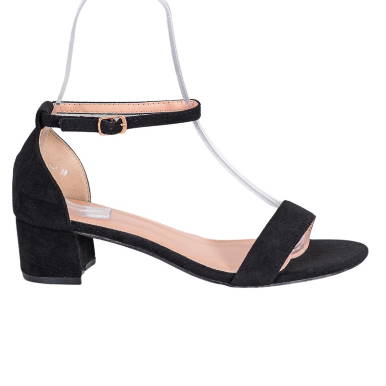 Small Swan Alacsony sarkú szandál fekete