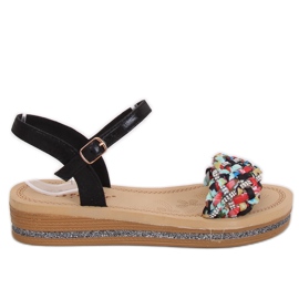 Fekete női szandál CK151P Fekete Fekete női szandál CK151P Fekete