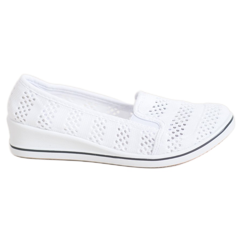 SHELOVET Áttört balerinák fehér