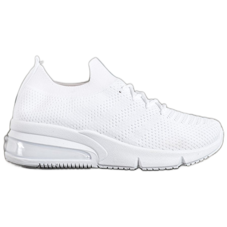 SHELOVET Textil fehér cipők