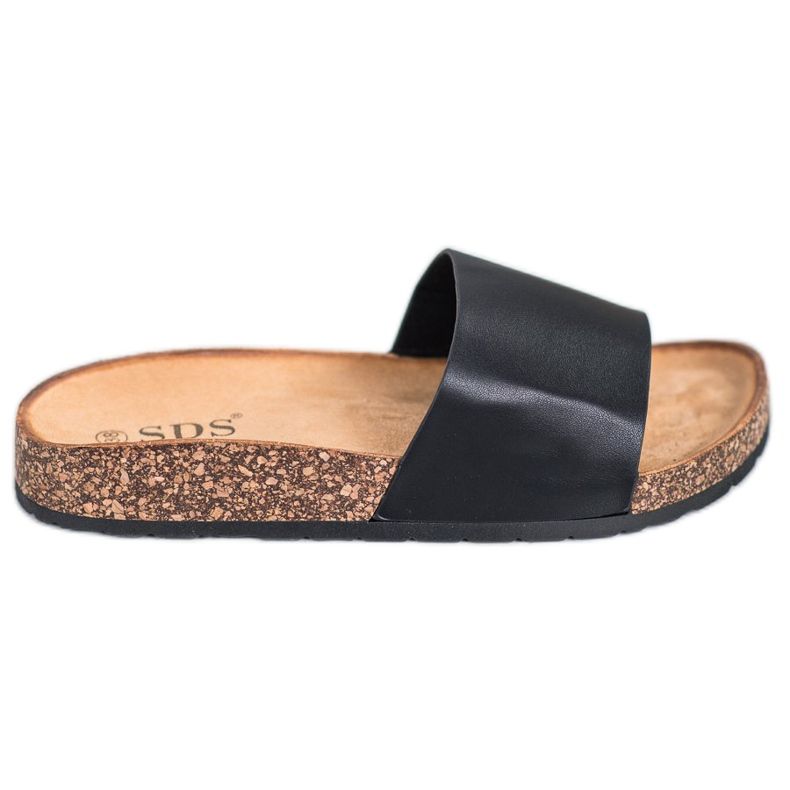 SDS Klasszikus papucs fekete