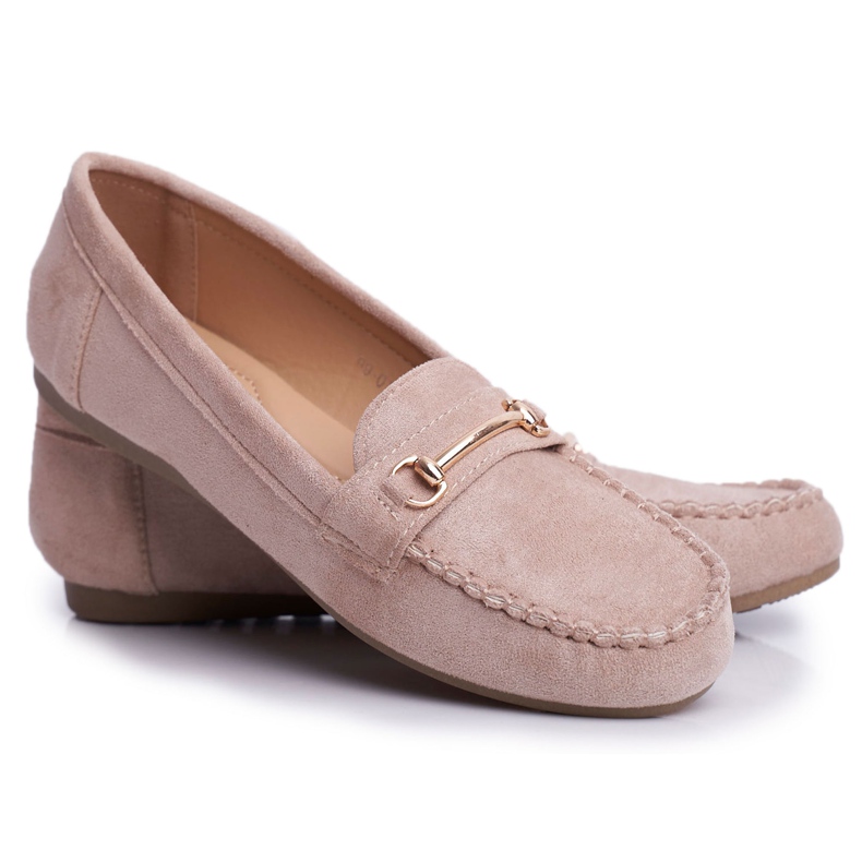 BUGO Női cipők Suede Beige Dive bézs