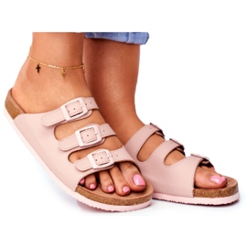 Női papucs Big Star Powder Pink FF274627 rózsaszín