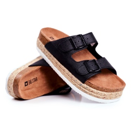 Női papucs Big Star Black FF274664 fekete Női papucs Big Star Black FF274664 fekete