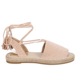 Bézs bézs espadrilles BB25 Bézs