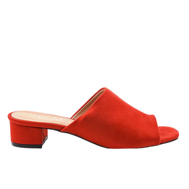 Piros magas sarkú szandál 77-91