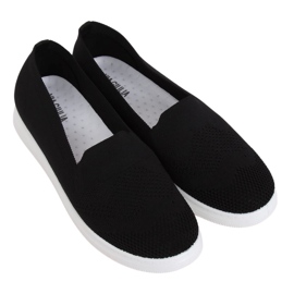 Fekete Női fekete cipők ZK069 Nero Fekete Női fekete cipők ZK069 Nero