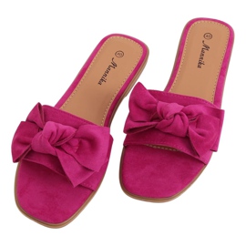 Női fuksziapapucs WL1607 Fuschia rózsaszín