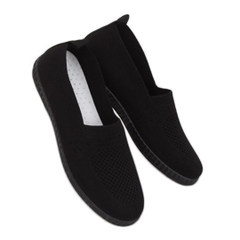 Fekete női cipők ZK116 Nero