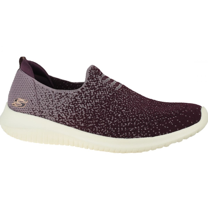 Skechers Ultra Flex W 13123-PLUM cipő rózsaszín szürke Skechers Ultra Flex W 13123-PLUM cipő rózsaszín szürke