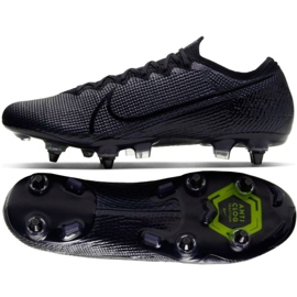 Nike Mercurial Vapor 13 Elite SG-Pro Ac M AT7899-010 futballcipő sokszínű fekete