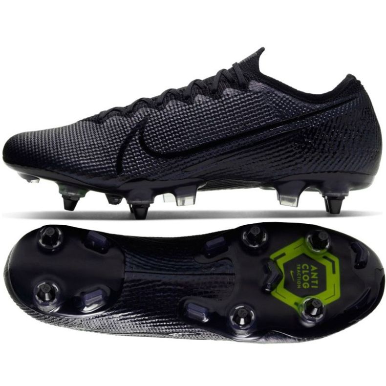 Nike Mercurial Vapor 13 Elite SG-Pro Ac M AT7899-010 futballcipő sokszínű fekete