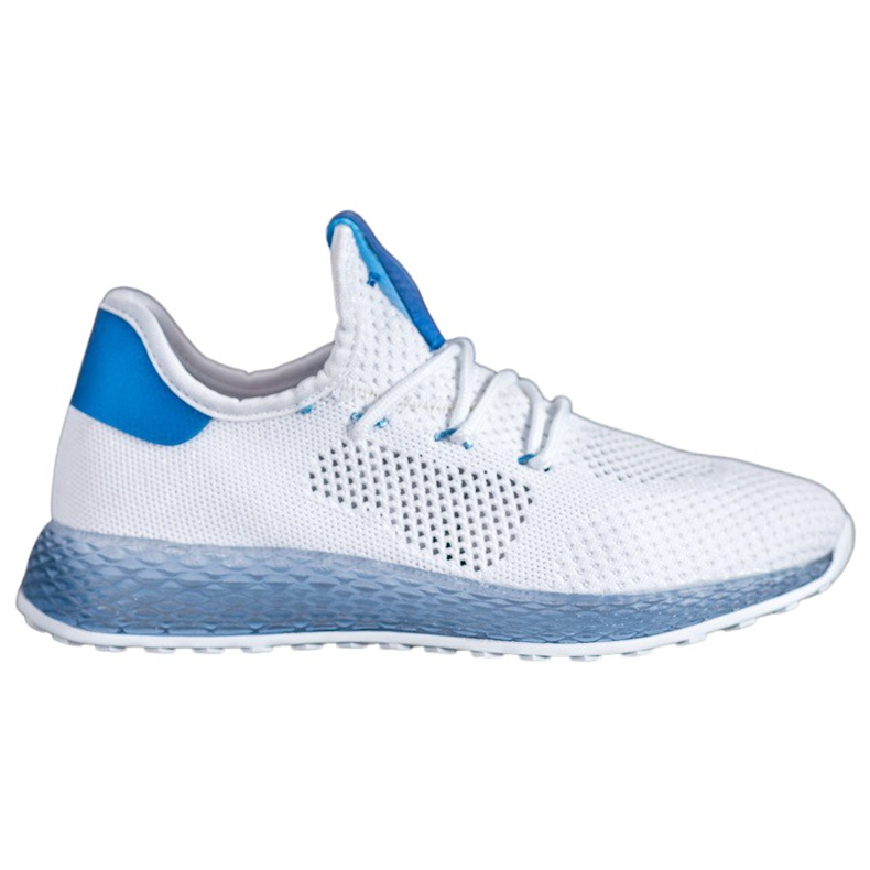 SHELOVET Fehér áttört cipők