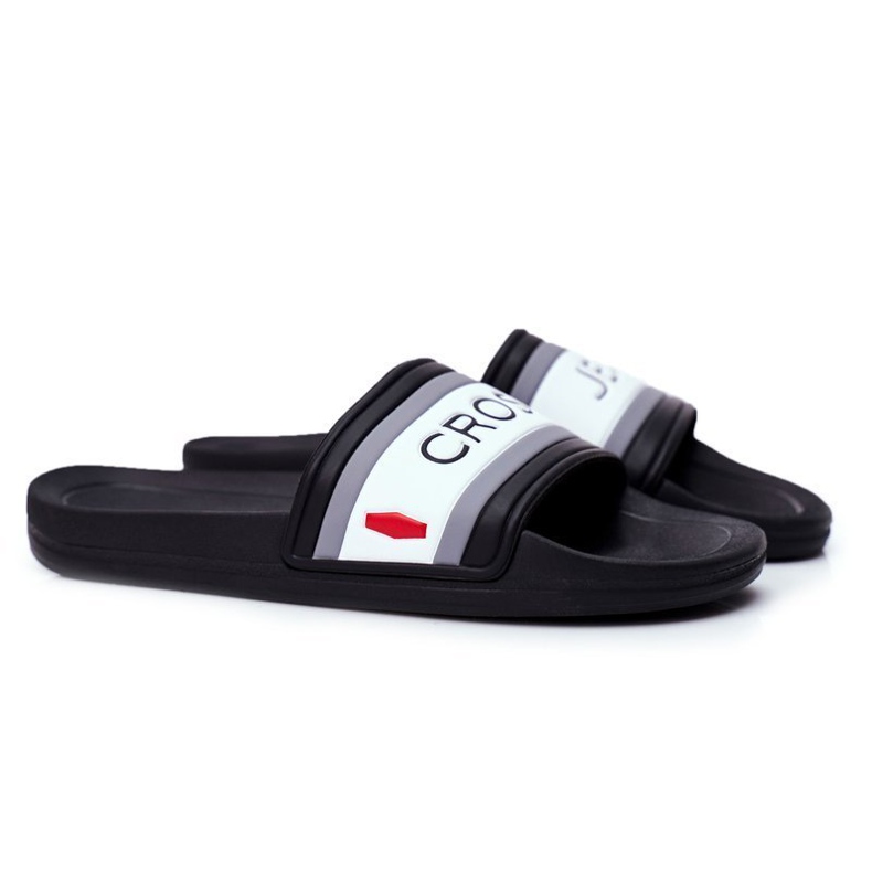 Cross Jeans Férfi papucs Cross farmer fekete FF1R4091C