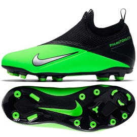 Nike Phantom Vsn 2 Academy Df Fg / MG Jr CD4059 306 futballcipő sokszínű zöld