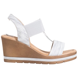 Sea Elves Stílusos ék szandál szürke