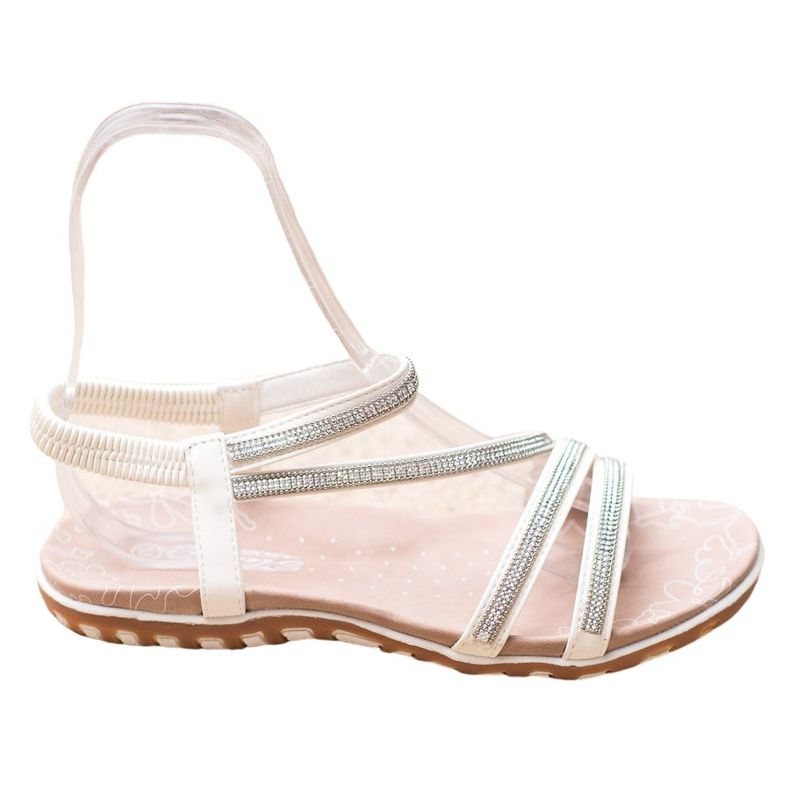 Camo Kényelmes csúszás a szandálban fehér