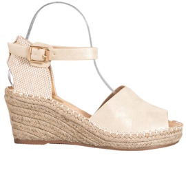 Evento Alkalmi ék szandál barna sárga Evento Alkalmi ék szandál barna sárga