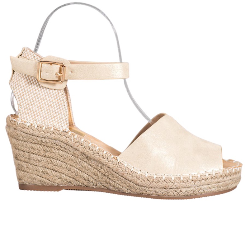 Evento Alkalmi ék szandál barna sárga