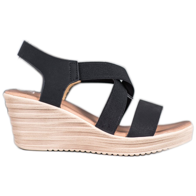 Sea Elves Alkalmi csúszás szandálban fekete