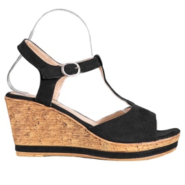 GOLL Velúr ékek fekete